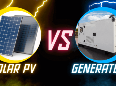 Is solar better than generator?