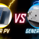 Is solar better than generator?